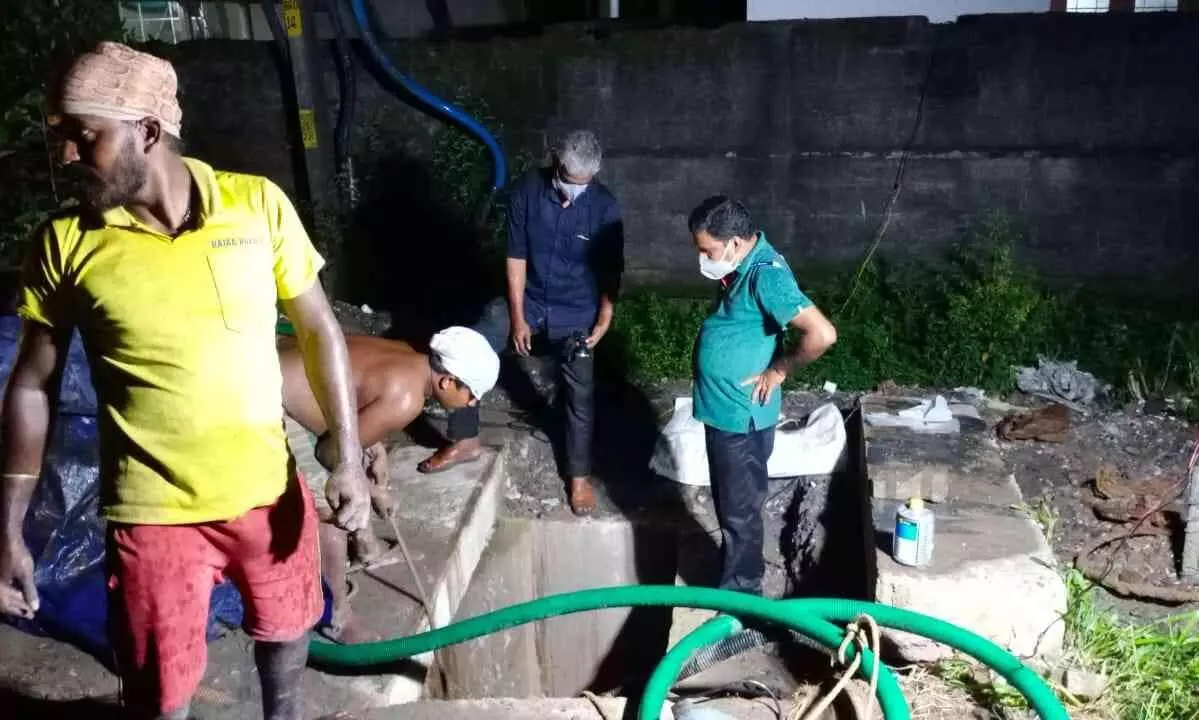 മന്ത്രി ഇടപെട്ടു; എടയാറ്റുചാലിലേക്ക്​ രാസമയമുള്ള വെള്ളമൊഴുക്കുന്നത്​ നിലച്ചു, കർഷകർക്ക്​ ആശ്വാസം