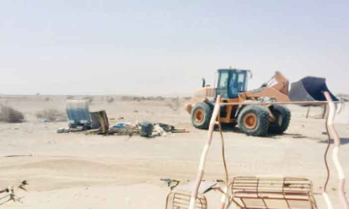 ബാത്തിനയിൽ ഭൂമി ​ൈകയേറ്റങ്ങൾ ഒഴിപ്പിച്ചു