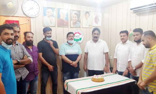 ക്വി​റ്റ് ഇ​ന്ത്യാ ദി​ന​വും യൂ​ത്ത് കോ​ൺ​ഗ്ര​സ്​ സ്ഥാ​പ​ക​ദി​ന​വും ആ​ച​രി​ച്ചു