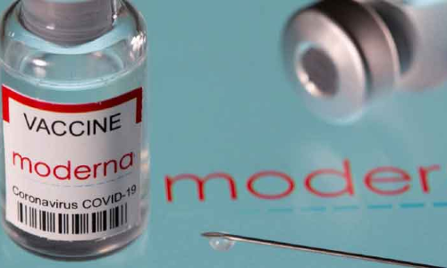 പത്തുലക്ഷം ഡോസ് കൂടി​: മൊഡേണ ​വാക്​സിൻ   അധികം വാങ്ങും