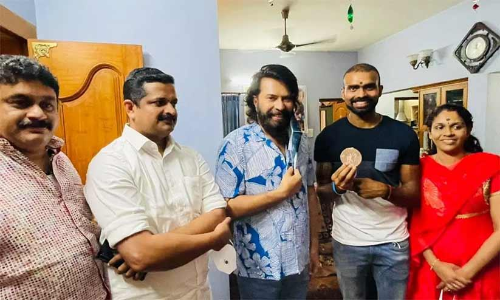 mammootty and sreejesh