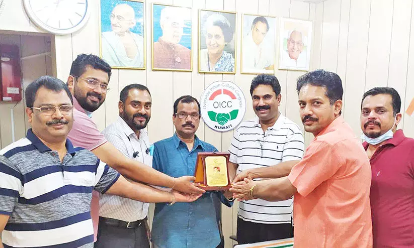 ജോസ് ജോർജിന് യാത്രയയപ്പ് ജോസ് ജോർജിന് യാത്രയയപ്പ്