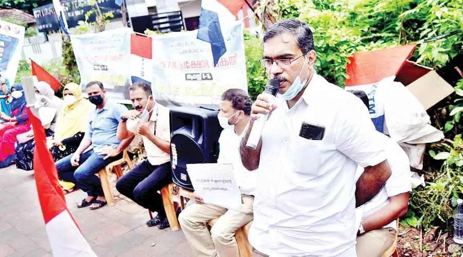 ഡി.ഡി.ഇ ഓഫിസ്​ ധർണ