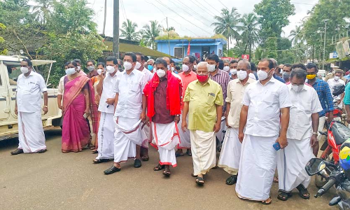 ആറളം നി​ല​നി​ർ​ത്തി എ​ൽ.​ഡി.​എ​ഫ്; ആഹ്ലാദ പ്രകടനം വ​ൻ പൊ​ലീ​സ് സു​ര​ക്ഷയിൽ​