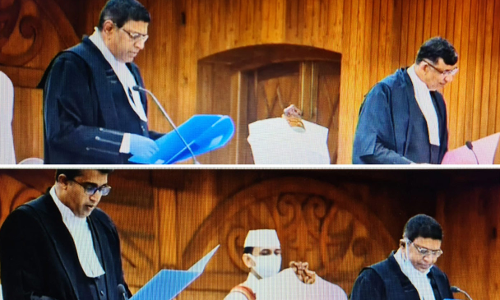 Justice Muhammed niyas and Justice Viju abraham