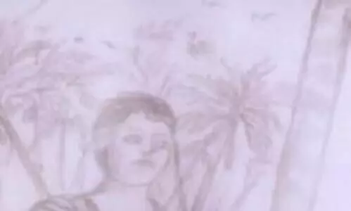 പെൺകുട്ടിയെ ആക്രമിച്ച്​ രക്ഷപ്പെട്ട നാടോടി സ്ത്രീയുടെ രേഖാ ചിത്രം തയാറാക്കുന്നു