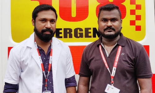 കനിവായി കനിവ് 108: ആംബുലന്‍സില്‍ യുവതിക്ക് പ്രസവം