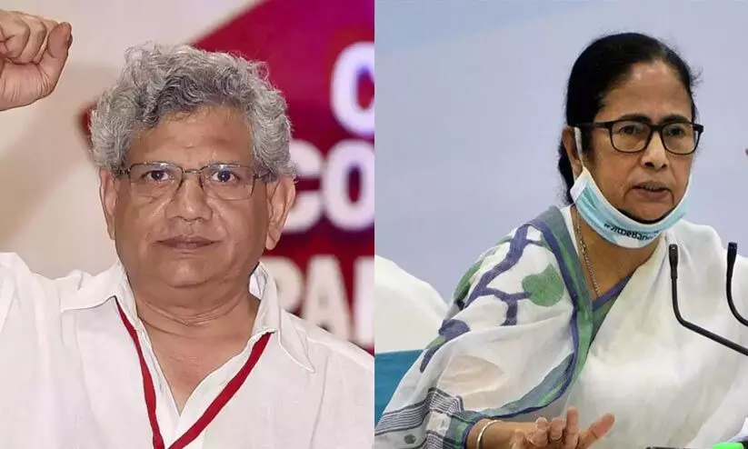 തൃണമൂൽ കോൺഗ്രസുമായി സഹകരിക്കാൻ തയാറെന്ന് യെച്ചൂരി തൃണമൂൽ കോൺഗ്രസുമായി സഹകരിക്കാൻ തയാറെന്ന് യെച്ചൂരി