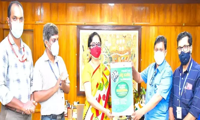 glass waste collection campaign: People will come to the houses to collect bottles and glass