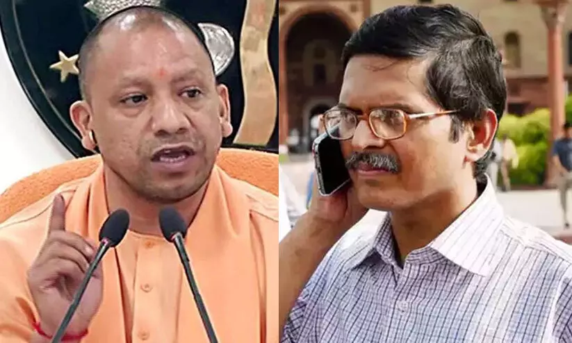 yogi adithyanath and amithabh thakur 14821 yogi adithyanath and amithabh thakur 14821