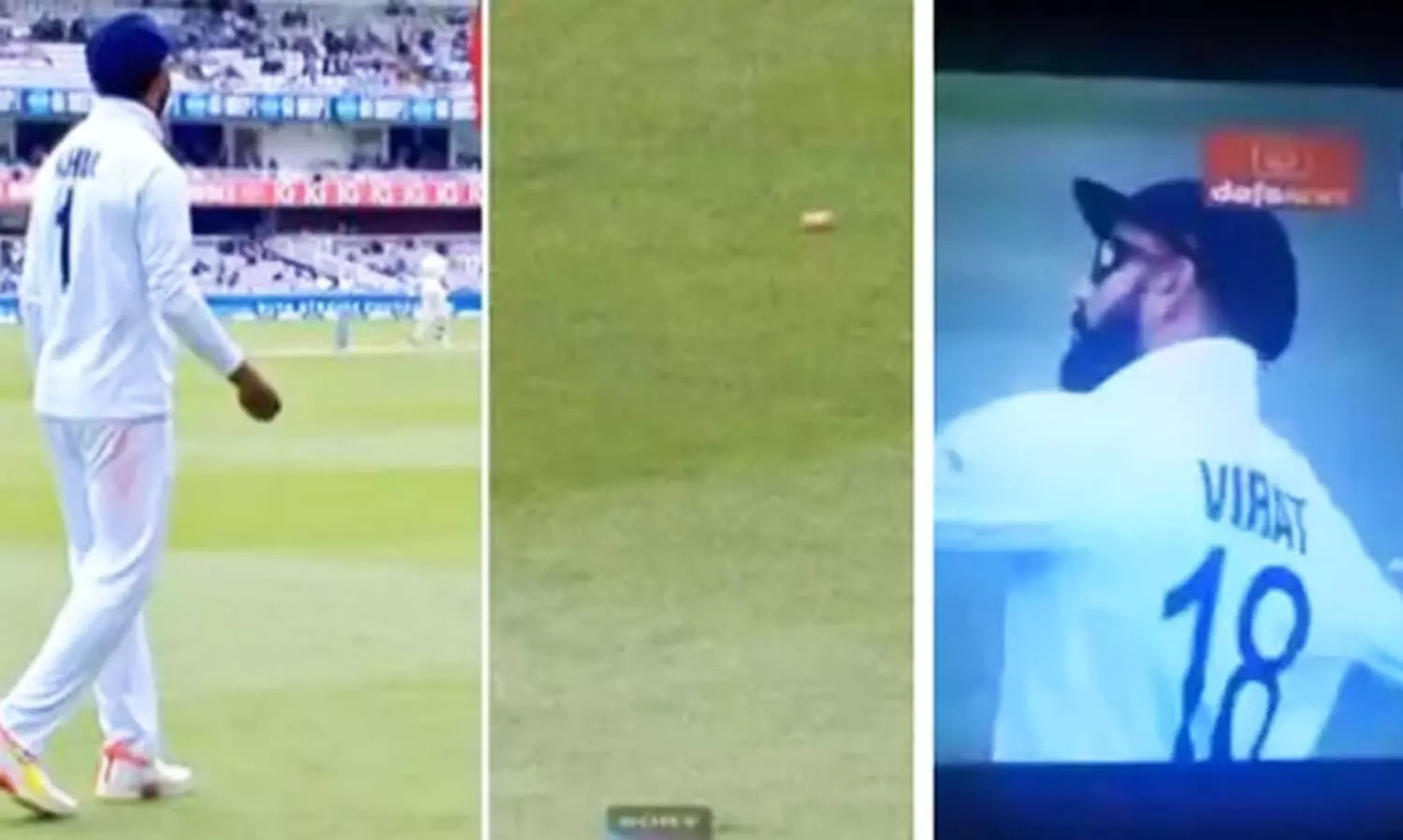 കെ.എൽ രാഹുലി​ന്​ നേരെ ബിയർ കോർക്കെറിഞ്ഞ്​​ ഇംഗ്ലീഷ്​ കാണികൾ; തിരിച്ചും എറിയാൻ നിർദേശം നൽകി​ കോഹ്​ലി, വിഡിയോ കാണാം