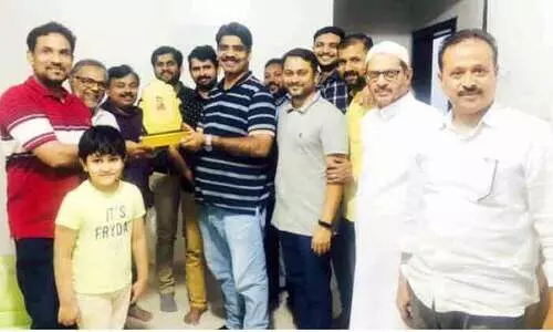 ത​നി​മ സാം​സ്കാ​രി​ക​വേ​ദി യാ​ത്ര​യ​യ​പ്പ് ന​ൽ​കി