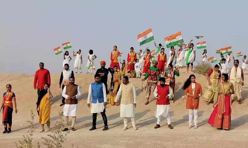 പ്യാര്‍ ഹേ പ്യാരാ വദന്‍ - ഭാരതം ദേശഭക്തി ഗാനം റിലീസ് ചെയ്തു