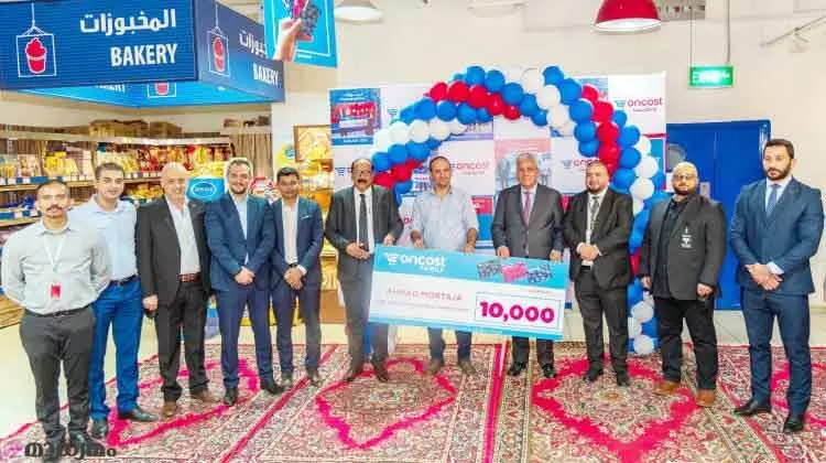 ഒാൺകോസ്റ്റ് മാസാന്ത നറുക്കെടുപ്പ്; 10,000 ദിനാർ സ്വന്തമാക്കി അഹ്മദ് മൊർതജ ഒാൺകോസ്റ്റ് മാസാന്ത നറുക്കെടുപ്പ്; 10,000 ദിനാർ സ്വന്തമാക്കി അഹ്മദ് മൊർതജ