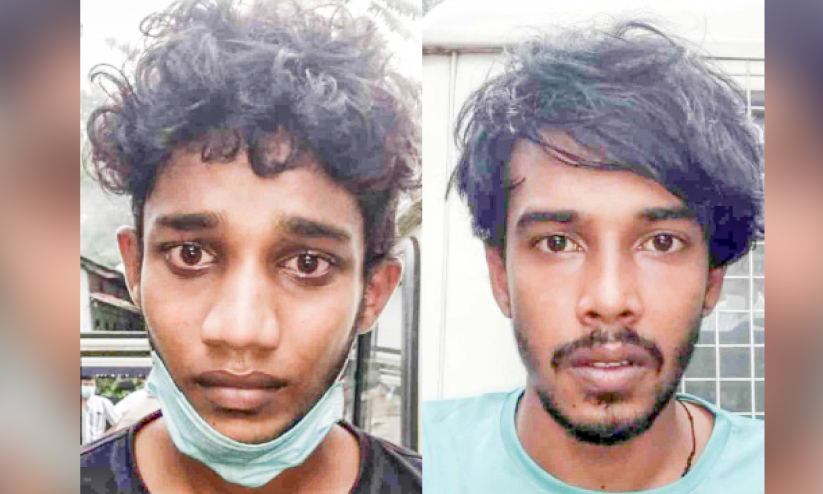 രണ്ടുകിലോ കഞ്ചാവുമായി യുവാക്കൾ പിടിയിൽ രണ്ടുകിലോ കഞ്ചാവുമായി യുവാക്കൾ പിടിയിൽ