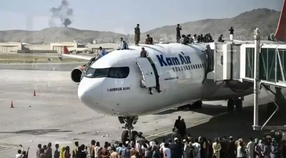 കാബൂളിൽ നിന്ന് യു.എസിലെത്തിയ വിമാനത്തിന്റെ ലാൻഡിങ് ഗിയറിൽ മനുഷ്യമാംസത്തിന്റെ അവശിഷ്ടങ്ങൾ കാബൂളിൽ നിന്ന് യു.എസിലെത്തിയ വിമാനത്തിന്റെ ലാൻഡിങ് ഗിയറിൽ മനുഷ്യമാംസത്തിന്റെ അവശിഷ്ടങ്ങൾ