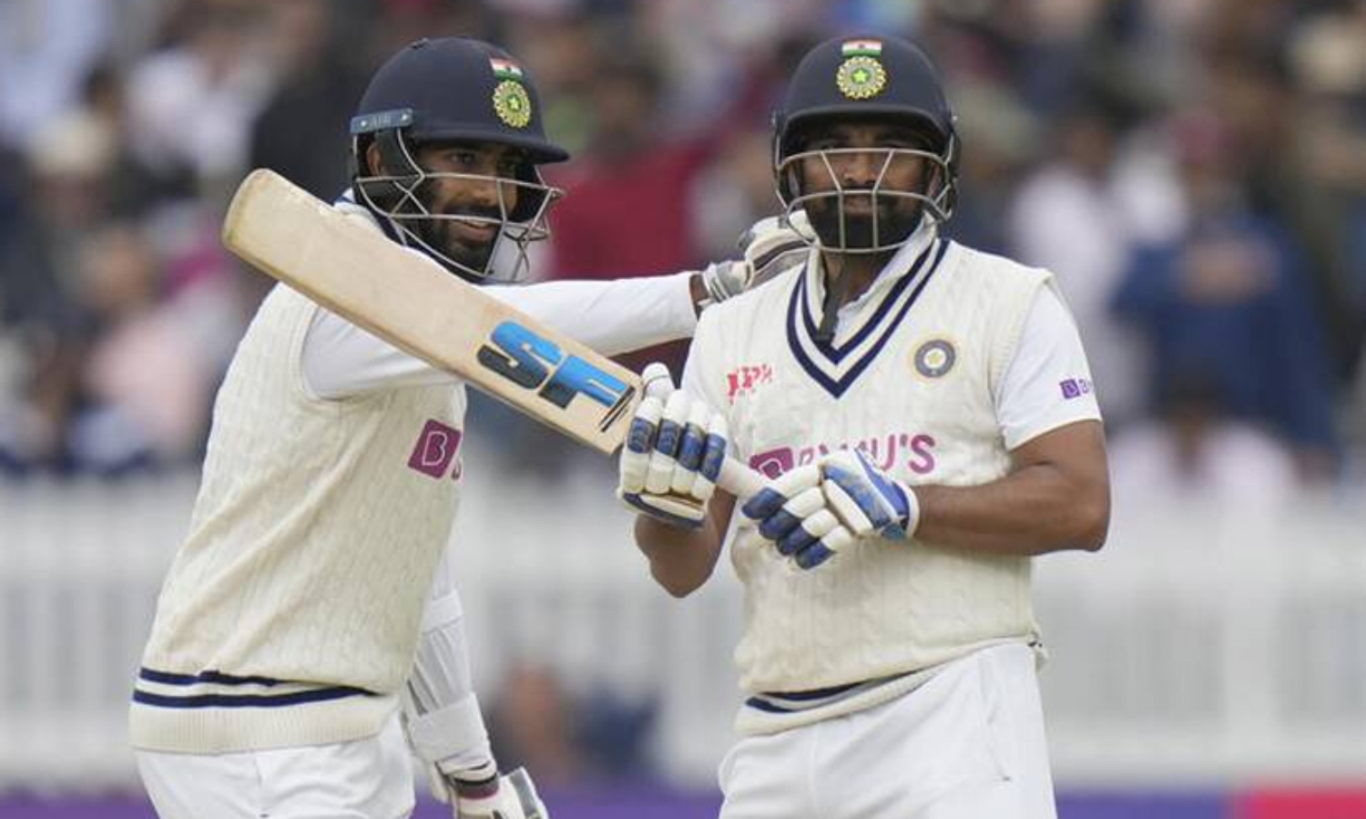 അർധ സെഞ്ച്വറിയുമായി ഷമിയുടെ ചെറുത്തുനിൽപ്പ്​; ഇന്ത്യക്ക്​ മികച്ച ലീഡ്​