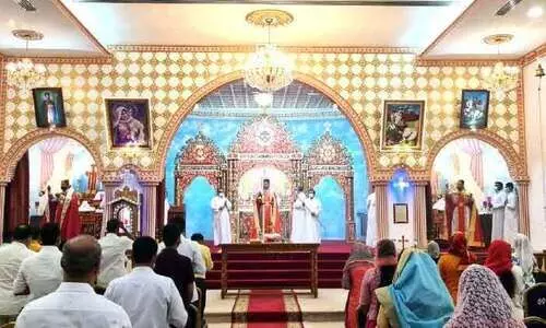 ഷാർജ സെൻറ് മേരീസ് പള്ളിയിൽ വാങ്ങിപ്പ് പെരുന്നാൾ