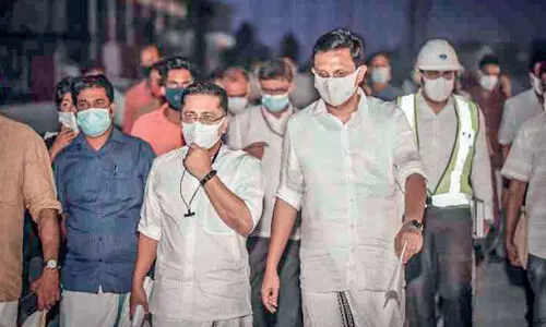 എടപ്പാൾ മേൽപാലം ഒക്ടോബറിൽ തുറക്കും –മന്ത്രി മു​ഹ​മ്മ​ദ് റി​യാ​സ്