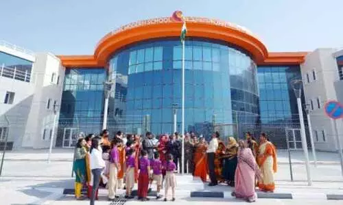 പേൾ സ്​കൂൾ സ്വാതന്ത്ര്യ ദിനാഘോഷം