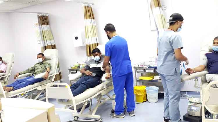 െഎ.സി.എഫ് മക്ക സെൻട്രൽ കമ്മിറ്റി രക്തദാനം നടത്തി െഎ.സി.എഫ് മക്ക സെൻട്രൽ കമ്മിറ്റി രക്തദാനം നടത്തി