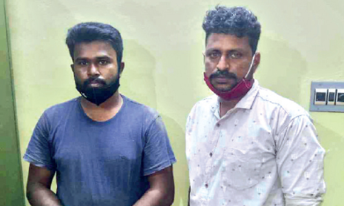 625 കിലോ ചന്ദനവുമായി രണ്ട് പേർ അറസ്​റ്റിൽ