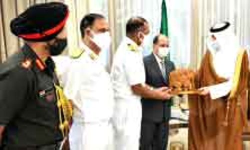 അ​ൽ മൊ​ഹെ​ദ് അ​ൽ ഹി​ന്ദി 2021: ഇ​ന്ത്യ-​സൗ​ദി സം​യു​ക്ത നാ​വി​ക സേ​നാ​ഭ്യാ​സം ജു​ബൈ​ലി​ൽ തു​ട​ങ്ങി