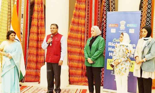 ഇന്ത്യൻ എംബസി കൈത്തറി വാരാഘോഷം സമാപിച്ചു