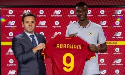 ചെൽസി സ്ട്രൈക്കർ ടാമി അബ്രഹാം ഇനി റോമയിൽ ചെൽസി സ്ട്രൈക്കർ ടാമി അബ്രഹാം ഇനി റോമയിൽ