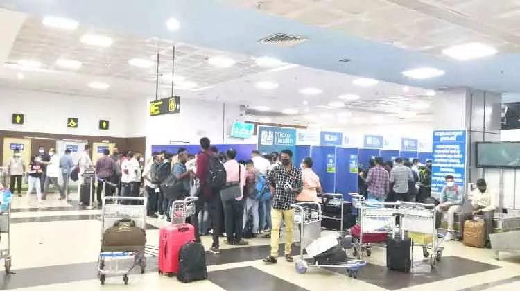 ഇന്ത്യയിൽനിന്നുള്ളവർക്ക് റാപിഡ് ടെസ്റ്റ് സമയം നീട്ടി ഇന്ത്യയിൽനിന്നുള്ളവർക്ക് റാപിഡ് ടെസ്റ്റ് സമയം നീട്ടി