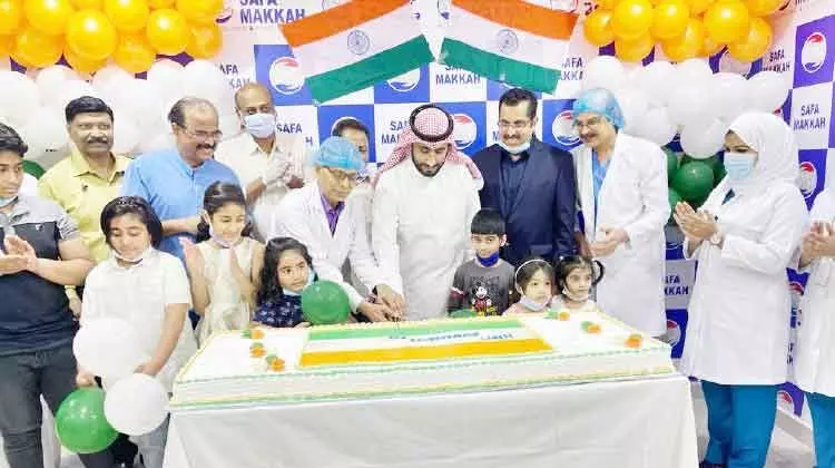 സ​ഫാ​മ​ക്ക​യി​ൽ ഇ​ന്ത്യ​ൻ സ്വാ​ത​ന്ത്ര്യ​ദി​നം ആ​ഘോ​ഷി​ച്ചു