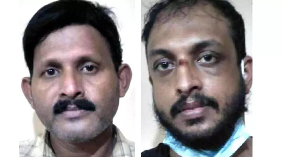 വ്യാജരേഖ ചമക്കൽ: തട്ടിക്കൊണ്ടുപോകലിനു ഇരയായ യുവാവും സുഹൃത്തും അറസ്റ്റിൽ വ്യാജരേഖ ചമക്കൽ: തട്ടിക്കൊണ്ടുപോകലിനു ഇരയായ യുവാവും സുഹൃത്തും അറസ്റ്റിൽ