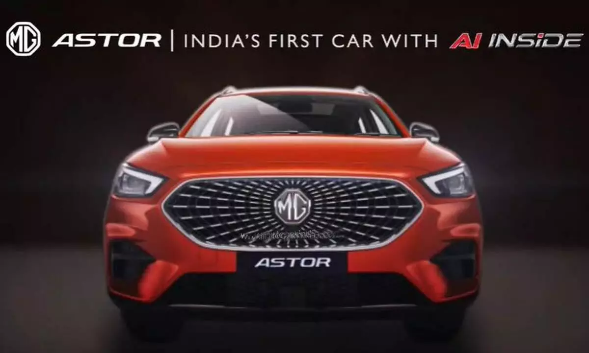 MG Astor to get AI-enabled robot, Level 2 ADAS