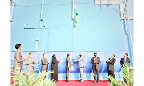 അ​ബൂ​ദ​ബി ഇ​ന്ത്യ സോ​ഷ്യ​ൽ സെൻറ​റി​ൽ സ്വാ​ത​ന്ത്ര്യ​ദി​നം ആ​ഘോ​ഷി​ച്ചു