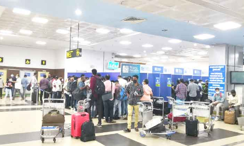 ഇ​ന്ത്യ​യി​ൽ​നി​ന്നു​ള്ള​വ​ർ​ക്ക്​ റാ​പി​ഡ്​ ടെ​സ്​​റ്റ്​ സ​മ​യം നീ​ട്ടി