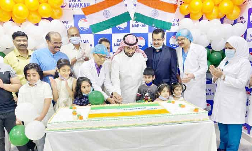 സ​ഫാ​മ​ക്ക​യി​ൽ ഇ​ന്ത്യ​ൻ സ്വാ​ത​ന്ത്ര്യ​ദി​നം ആ​ഘോ​ഷി​ച്ചു