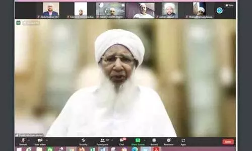 വേ​ദ​നി​ക്കു​ന്ന ജ​ന​ങ്ങ​ൾ​ക്ക് സാ​ന്ത്വ​ന​മേ​ക​ണം –കാ​ന്ത​പു​രം എ.​പി അ​ബൂ​ബ​ക്ക​ർ മു​സ്‌​ലി​യാ​ർ