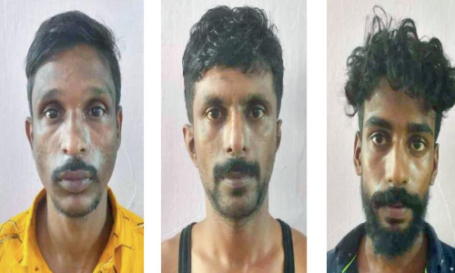 മോ​ഷ​ണ​ ഗൂ​ഢാ​ലോ​ച​ന​ക്കി​ടെ മൂന്ന്​ പേർ അറസ്റ്റിൽ