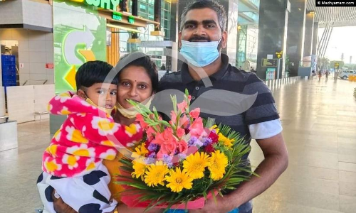 സോഷ്യൽ മീഡിയയിലെ വിദ്വേഷ പ്രചാരണ കേസിൽ​ സൗദിയിൽ തടവിലായ ഹരീഷ് മോചനം നേടി​ നാടണഞ്ഞു