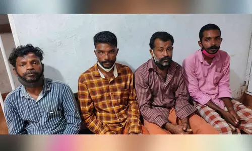 വാടക വീട്ടിൽ നിന്ന് 120 ലിറ്റർ കാേട പിടികൂടി; നാല്​ പേർ അറസ്റ്റിൽ