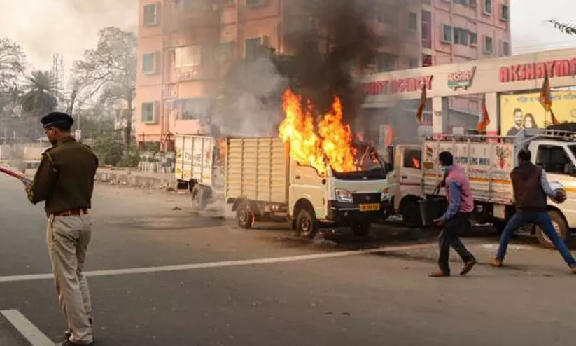 Bengal post-poll violence Bengal post-poll violence