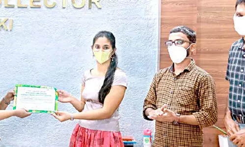 ഫിയോണ ഫ്രാന്‍സിസ്​ ഇടുക്കിയുടെ ഗ്രീന്‍ ​െഎക്കൺ