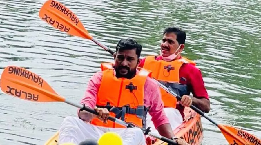 നീലേശ്വരം പുഴയിൽ ജല സാഹസിക കയാക്കിങ് ആരംഭിച്ചു