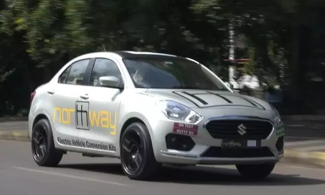 Maruti Dzire Electric Conversion Kit launched at