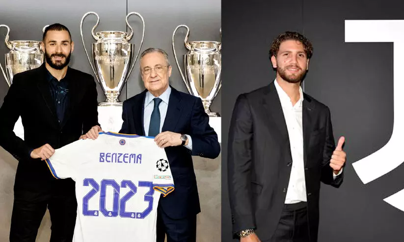 ബെൻസേമയുമായി കരാർ പുതുക്കി റയൽ; ലോകടെല്ലി യുവൻറസിൽ ബെൻസേമയുമായി കരാർ പുതുക്കി റയൽ; ലോകടെല്ലി യുവൻറസിൽ