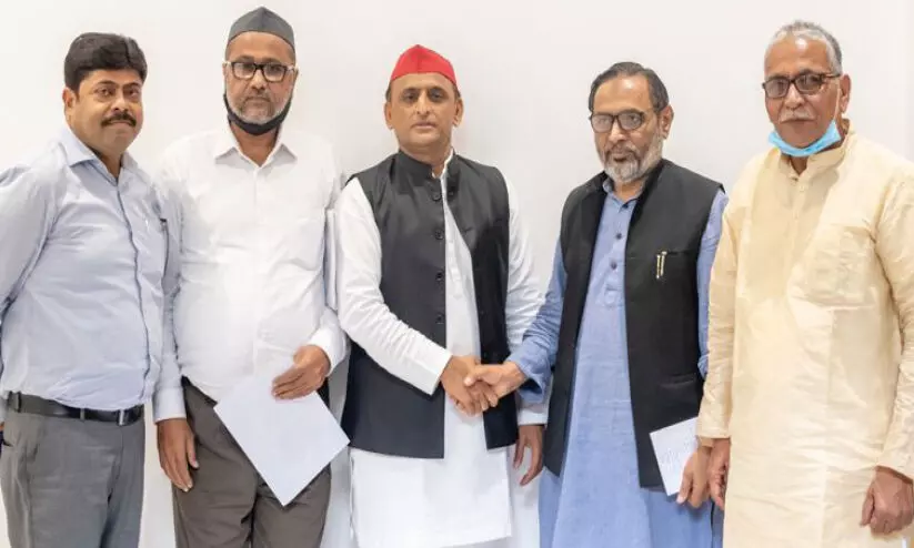 ഉത്തർപ്രദേശ് െതരഞ്ഞെടുപ്പിൽ സമാജ്വാദി പാർട്ടി-വെൽഫെയർ പാർട്ടി ധാരണ ഉത്തർപ്രദേശ് െതരഞ്ഞെടുപ്പിൽ സമാജ്വാദി പാർട്ടി-വെൽഫെയർ പാർട്ടി ധാരണ