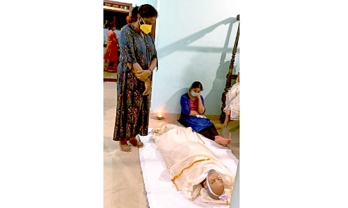 പിതൃതുല്യനായ ഗുരുവിന്​ മുന്നിൽ ഹൃദയവേദനയോടെ ഉഷ