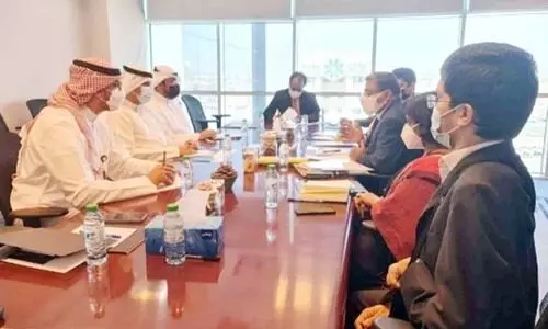 അംബാസഡർ മാൻപവർ അതോറിറ്റിയുമായി ചർച്ച നടത്തി