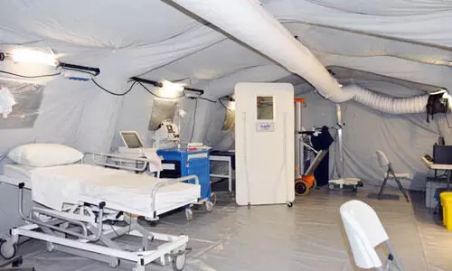 ഒ​ട്ട​ക മ​ഹോ​ത്സ​വ ന​ഗ​രി​യി​ൽ ഫീ​ൽ​ഡ്​ ആ​ശു​പ​ത്രി​യും