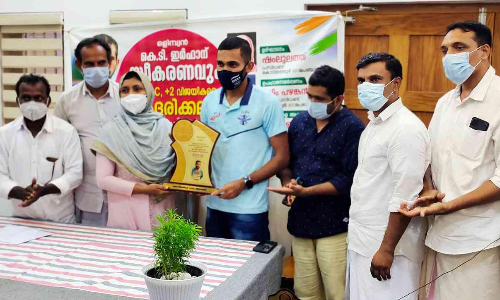 കെ.ടി. ഇര്‍ഫാന് സ്വീകരണം